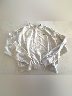 NASA Divided H&M Light Heather Gray Crewneck Sweatshirt